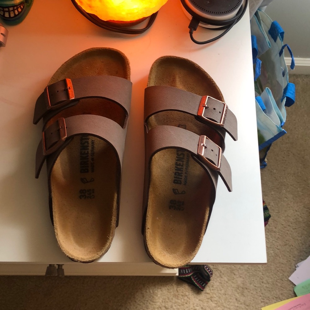 Mocha Birkenstock’s
